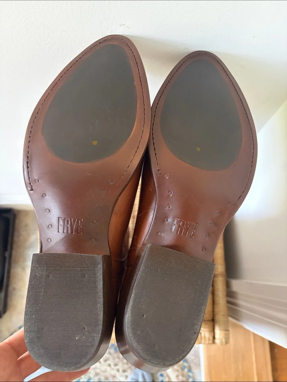 Frye Bruce Pull On Boots in Saddle Size 11 NIB